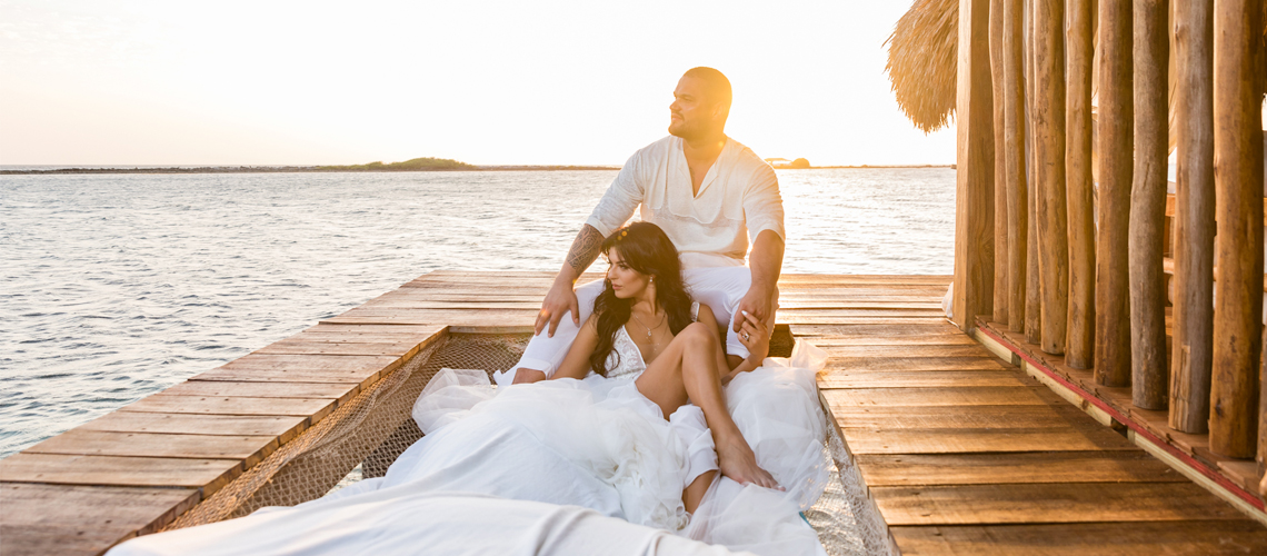 Read more about the article Gorgeous Wedding At Aruba Ocean Villas