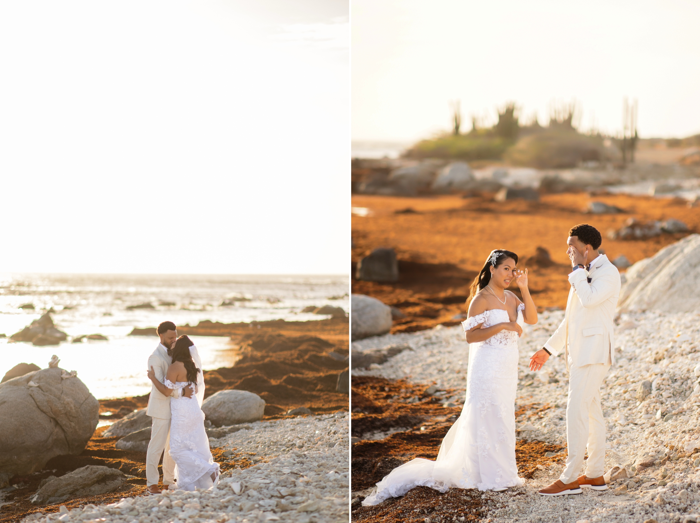 elopement photos in aruba