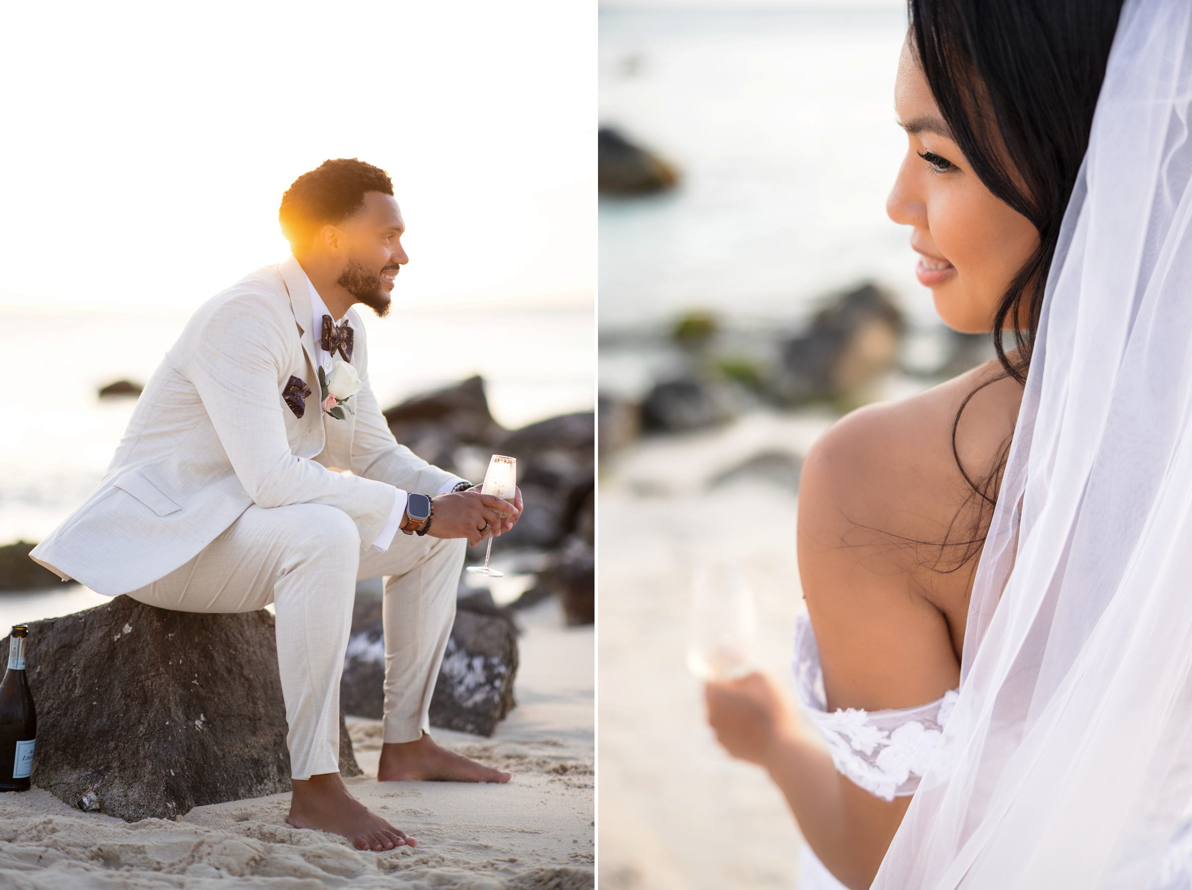 elopement photos in aruba
