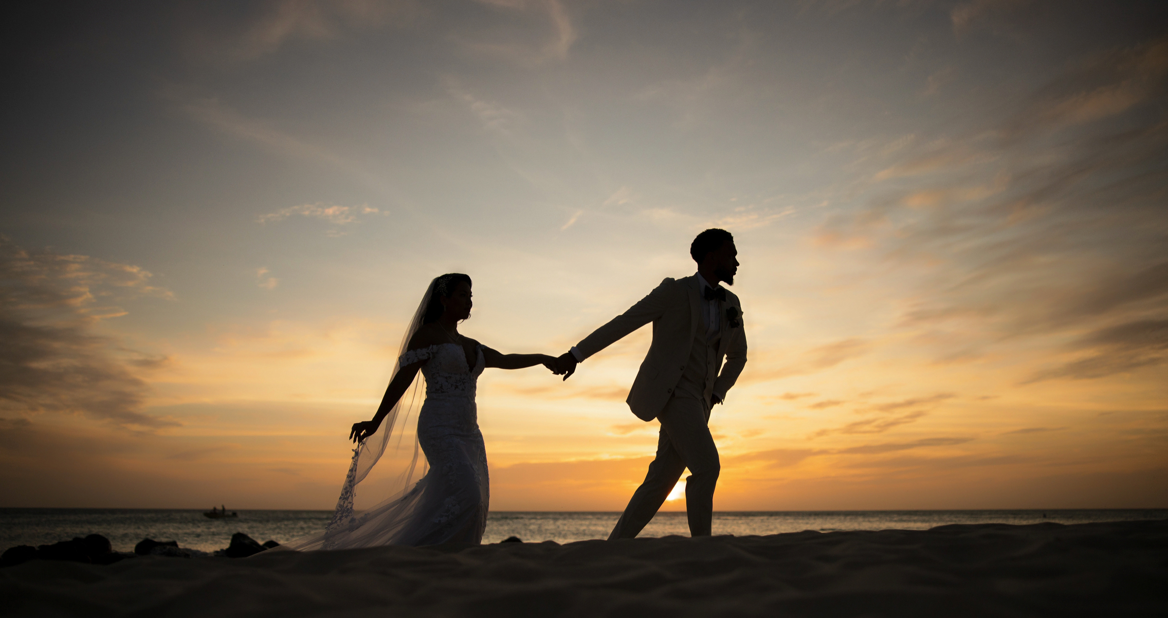 Aruba elopement photos